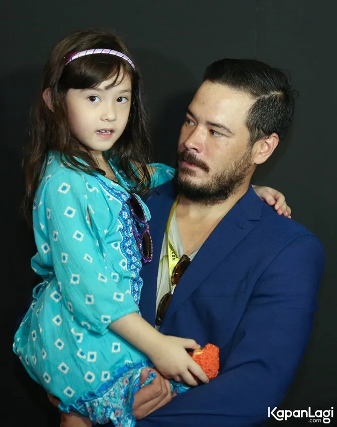 Anak Zack Lee dan Nafa Urbach telah memperlihatkan bakat seni © Kapanlagi.com