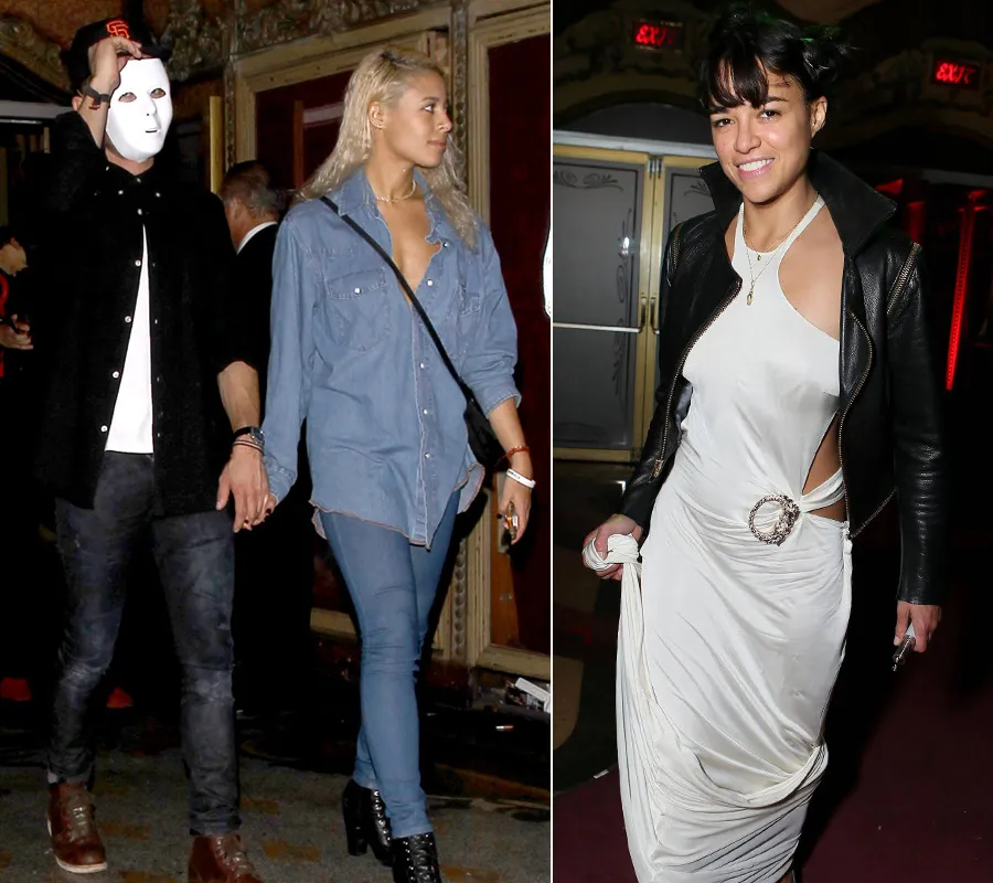 Zac dan Miro hadiri pesta yang sama dengan Michelle Rodriguez @eonline
