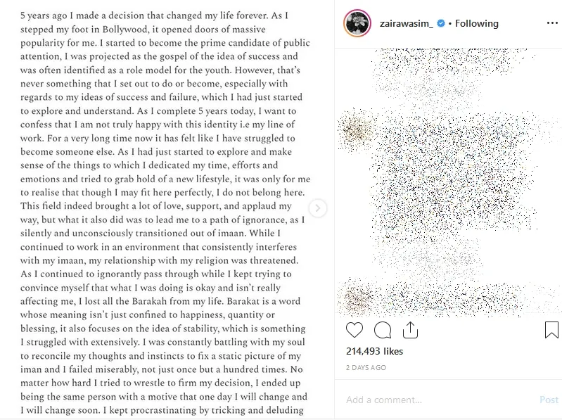 © instagram.com/zairawasim_