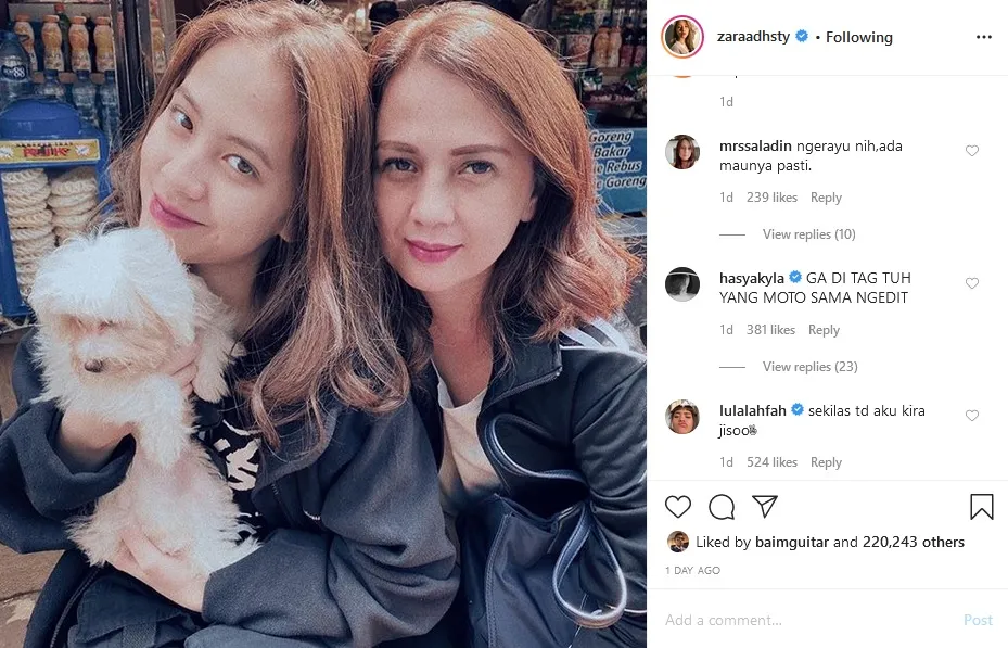 Zara Sekilas Mirip Jisoo BLACKPINK