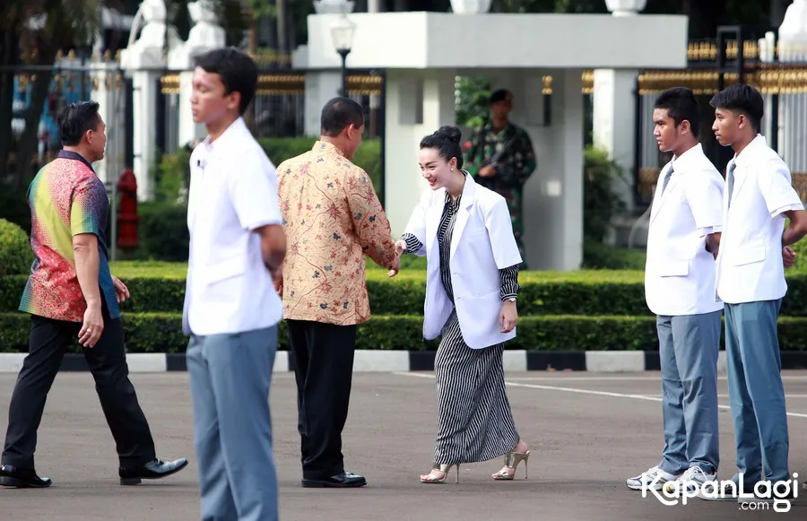 Zaskia tak pernah ditunjuk sebagai duta Dokter Klinik Pancasila © KapanLagi.com®/Muhammad Akrom Sukarya