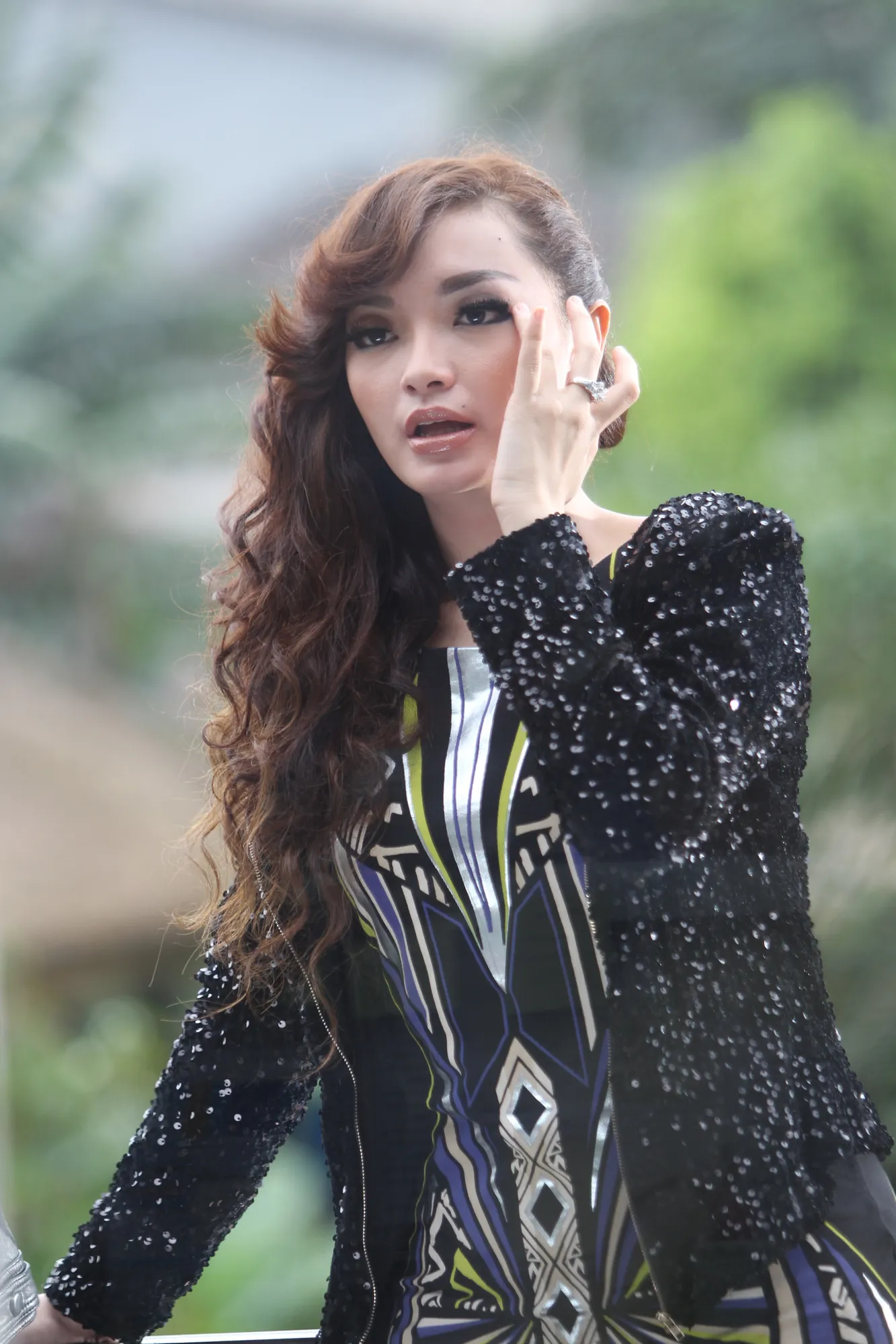 Zaskia Gotik Foto: KapanLagi.com/Busan