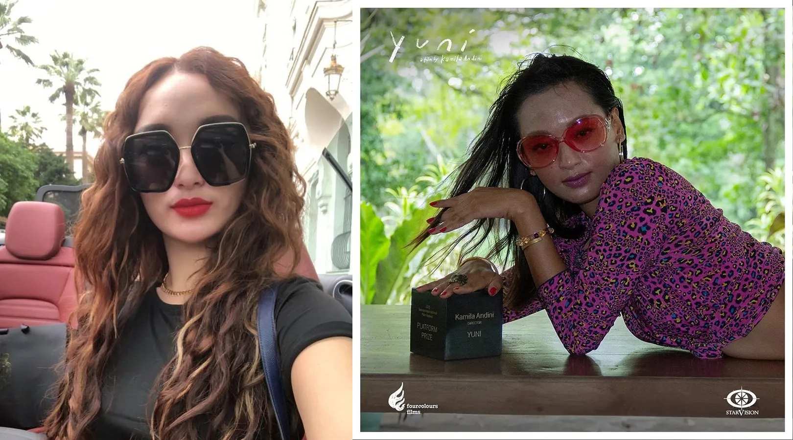 Zaskia Gotik dan Asmara Abigail © istimewa