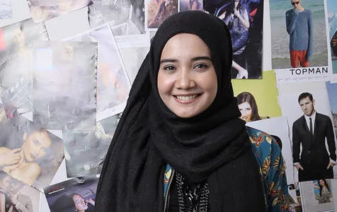 Zaskia Sungkar harumkan nama Indonesia di London © KapanLagi.com/Agus Apriyanto