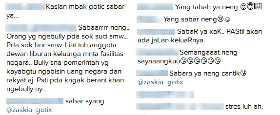 Netter sudah mulai maafkan Zaskia? © Instagram/zaskia_gotix