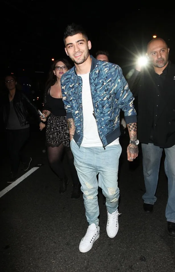 Zayn malik ketahuan datang di pesta ulang tahun Kylie Jenner © Splashnews