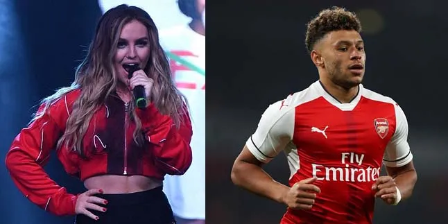 Perrie Edwards & Alex Oxlade-Chamberlain © Daily Mail