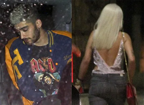 Zayn dan Rita tiba di restoran dengan mobil yang sama © istimewa
