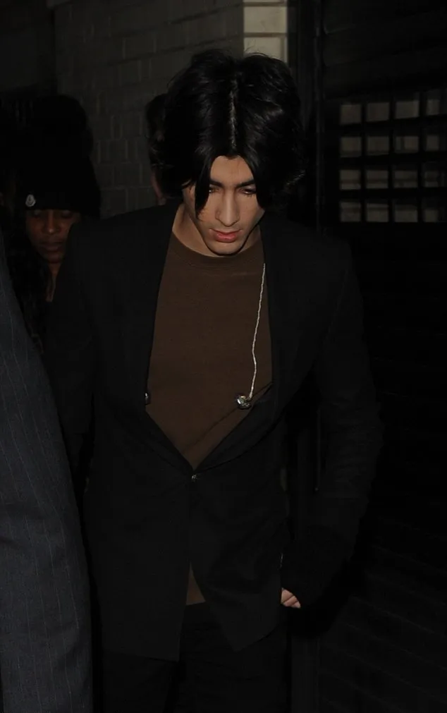 Zayn Malik dan rambut barunya @ dailymail.co.uk