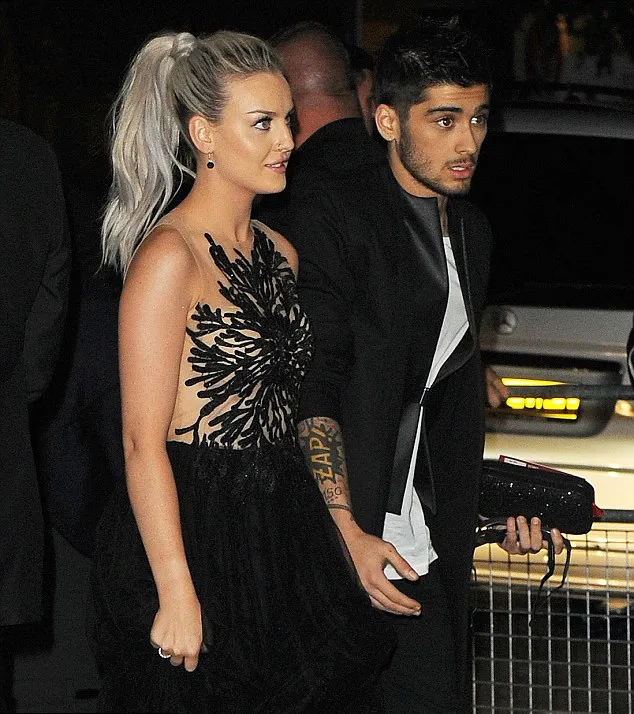 Perrie Edwards dan Zayn Malik @ dailymail.co.uk
