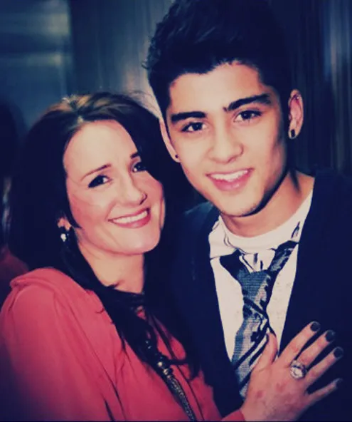 Zayn Malik dan ibunya @ Istimewa