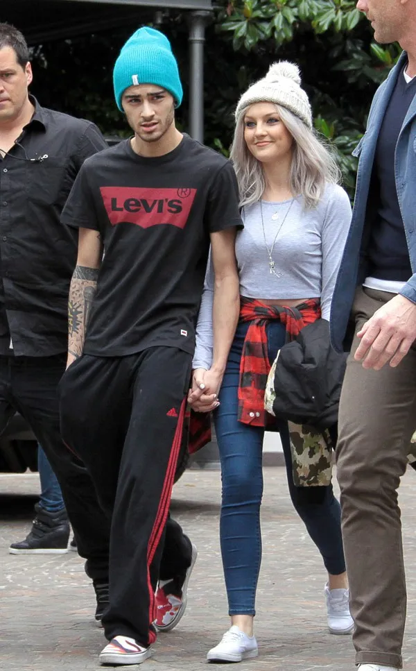 Kenangan. Saat Perrie masih pacaran dengan Zayn