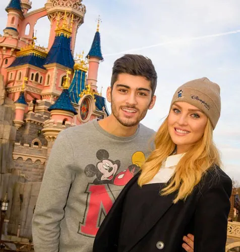 Zayn dan Perrie @ dailymail.co.uk/REX