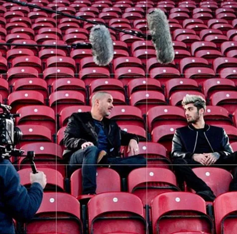 Zayn Malik dan Zane Lowe di acara Apple Music Beats 1Radio © instagram.com/zaynmalik