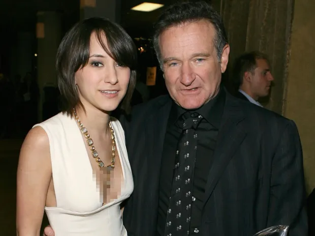 Zelda dan Robin Williams / © National Post Arts