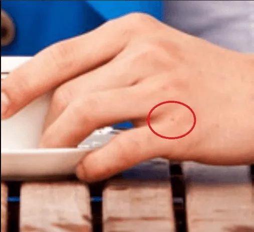 Tangan Zhoumi. ©Koreaboo