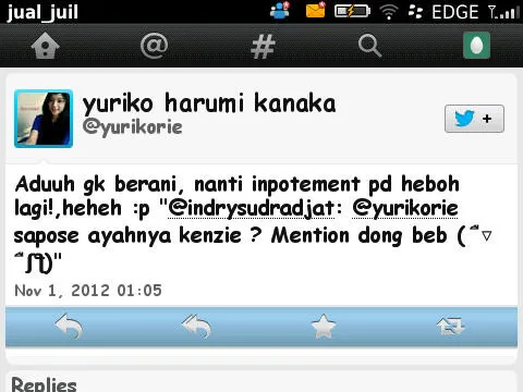Twitter Yuriko Kanaka
