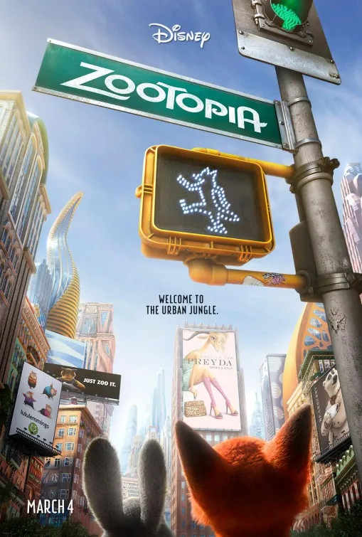 Zootopia simpan inti cerita yang dalam/©impawards.com