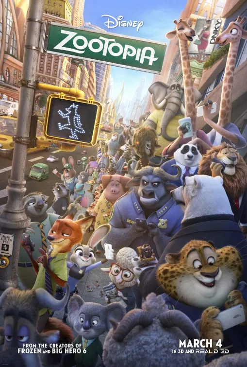 ZOOTOPIA angkat diversity di dalamnya/©Disney