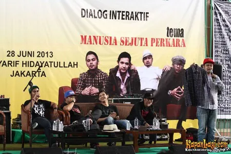 Foto Bondan Prakoso feat Fade2Black