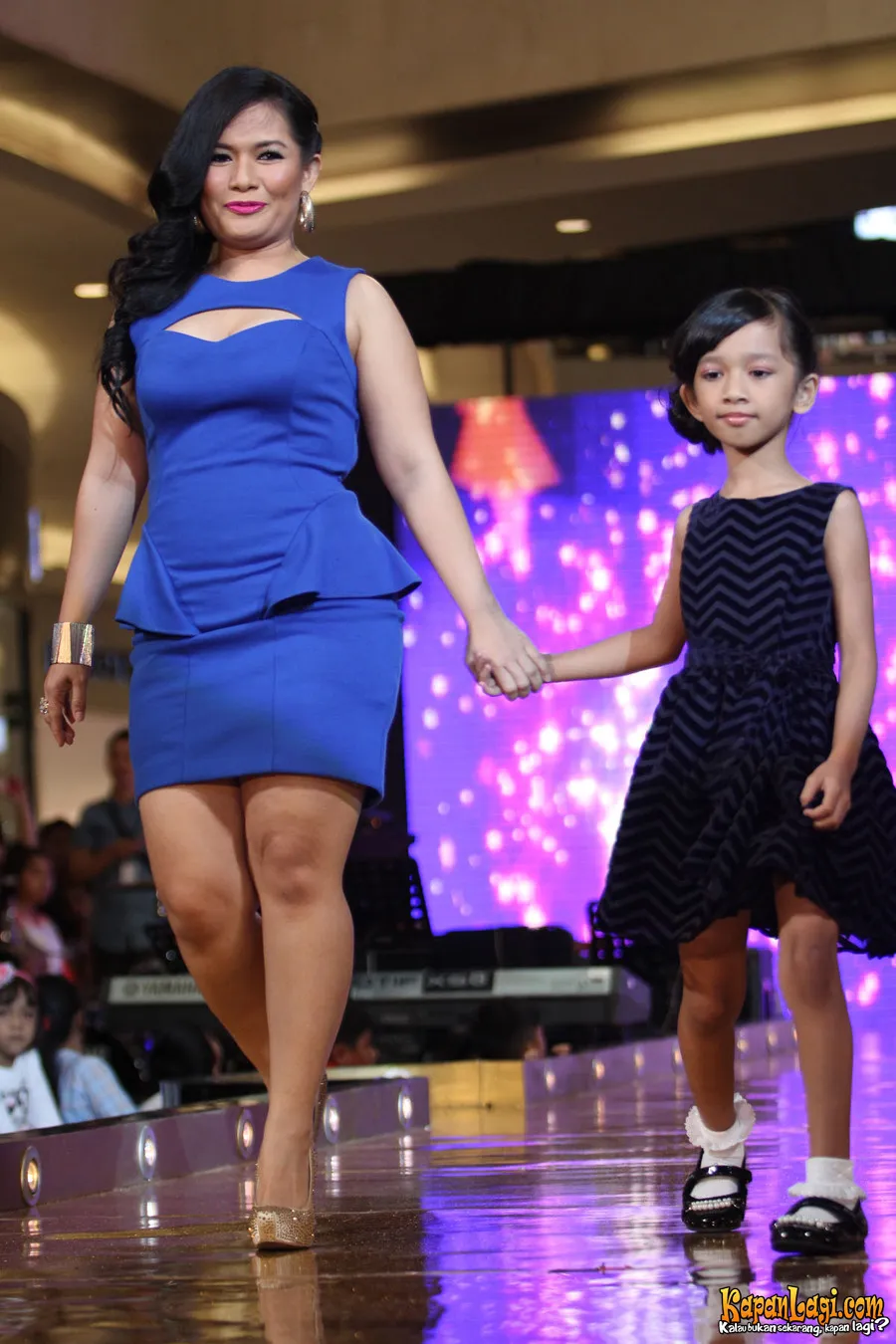 Dea Mirella saat ini memegang hak asuh Melody | Foto: KapanLagi.com