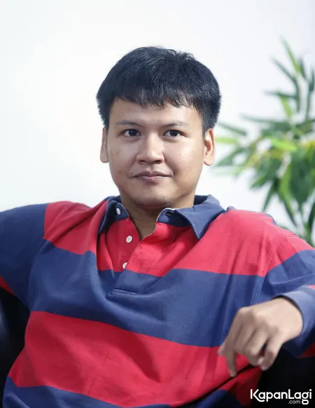 Foto Muhammad Ilham Fauzi Smash