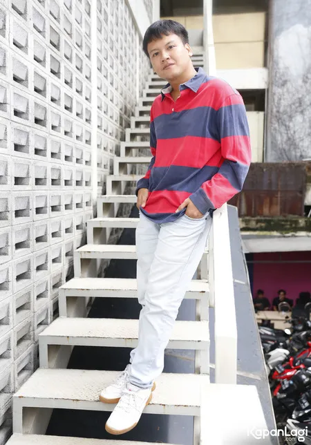 Foto Muhammad Ilham Fauzi Smash