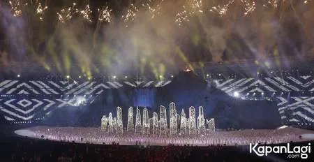 Foto Opening Ceremony Asian Games 2018