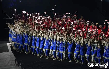 Foto Opening Ceremony Asian Games 2018