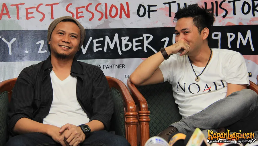 Reza NOAH dan Ariel NOAH ©KapanLagi.com