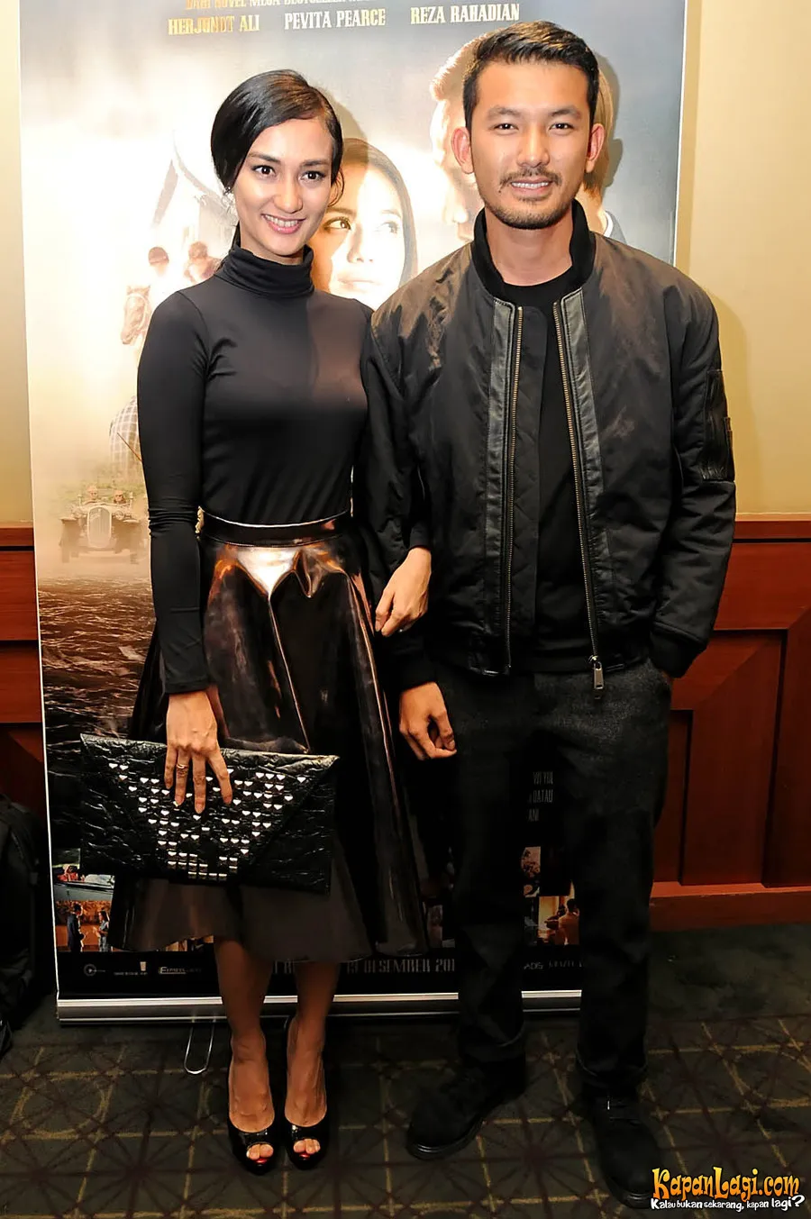 Atiqah Hasiholan dan Rio Dewanto ©KapanLagi.com®
