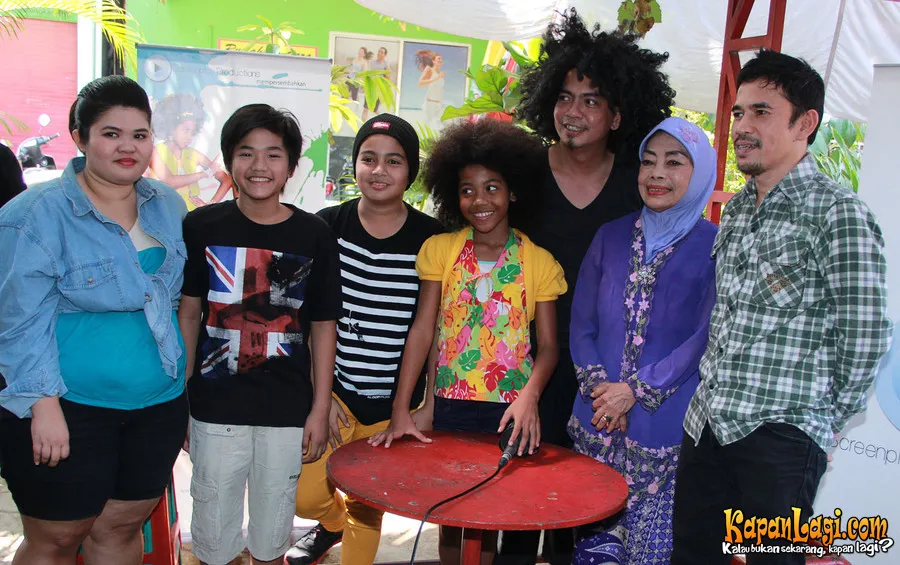 Zsa Zsa Utari bersama para pemain SI CEMONG ©KapanLagi.com®