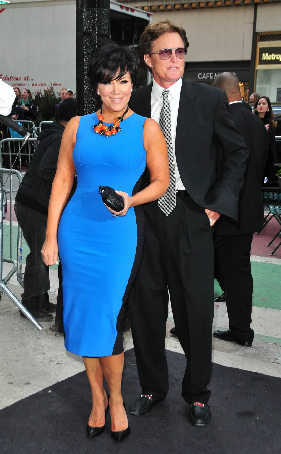 Kris dan Bruce Jenner @ fameflynet.com