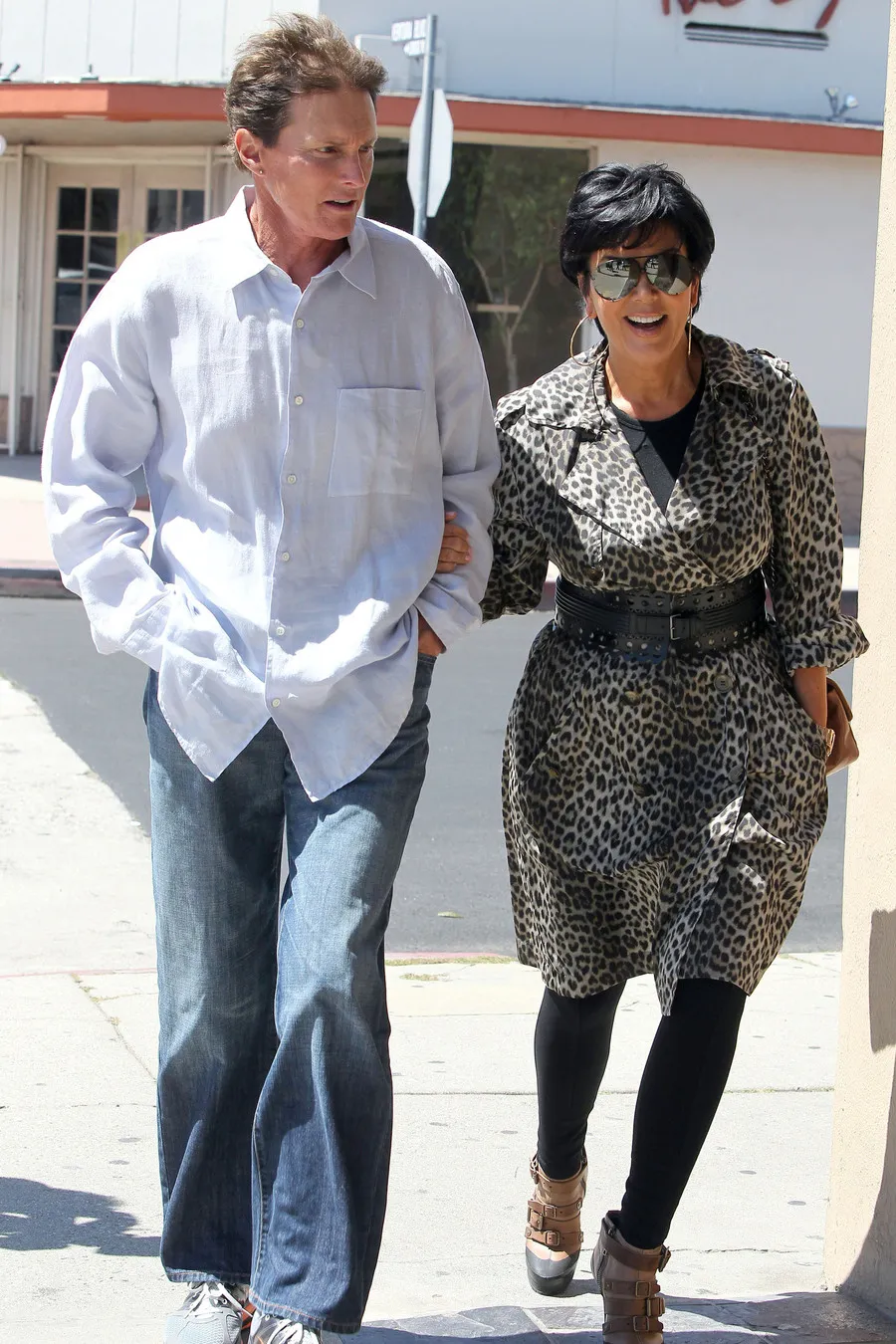 Bruce Jenner - Kris Jenner: @FameFlynet