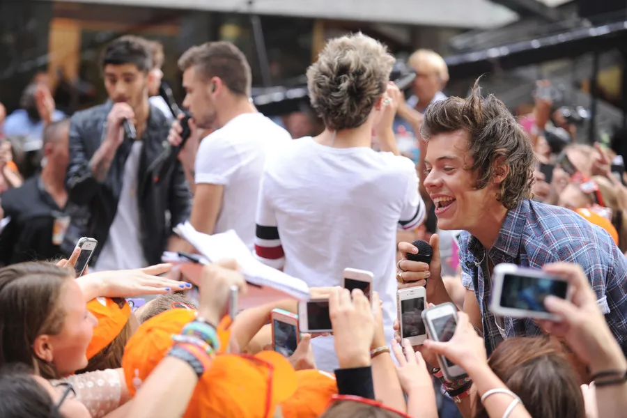 Directioner yang selalu antusias dengan kehadiran One Direction/Fameflynet©