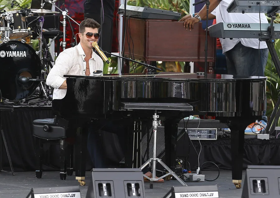 Robin Thicke. ©fameflynet
