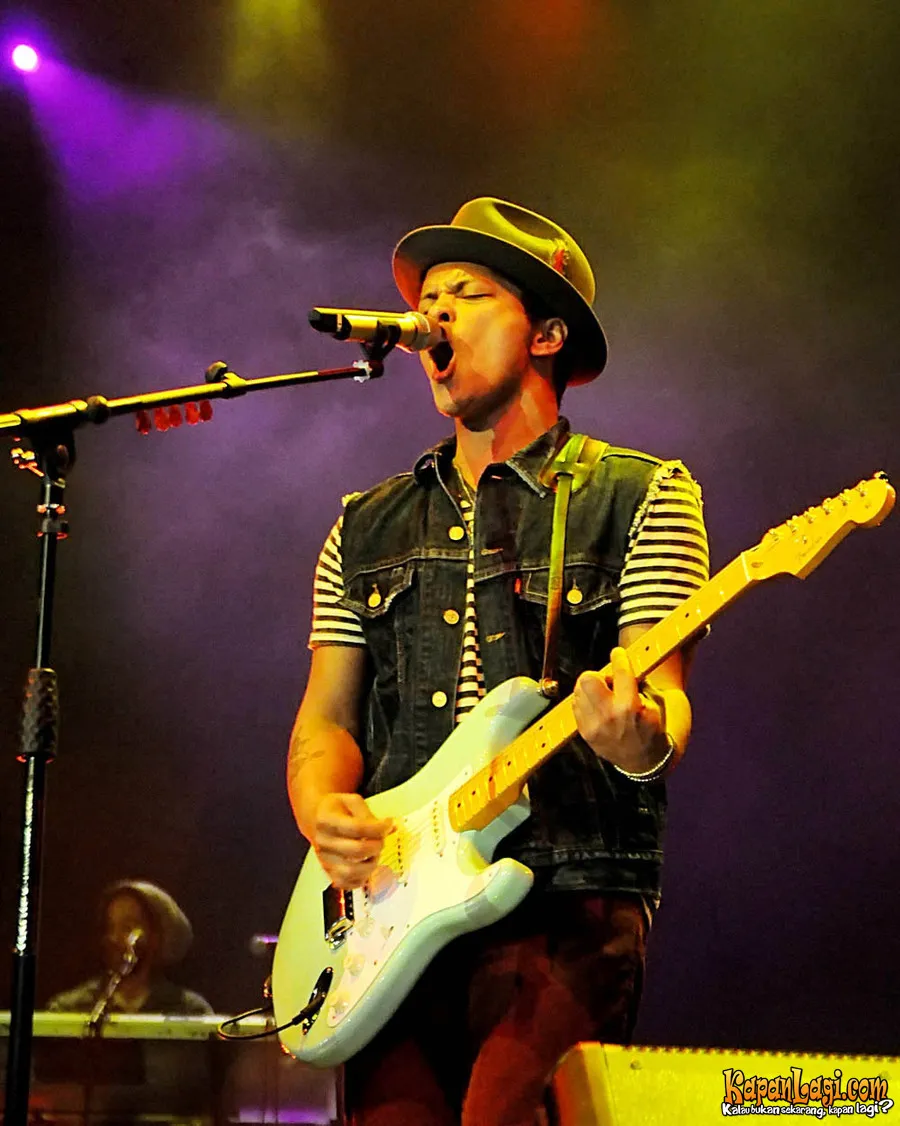 Bruno Mars salah satu musisi yang pernah konser di MEIS