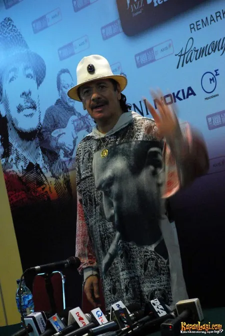 Foto Carlos Santana