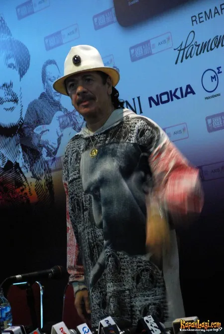 Foto Carlos Santana