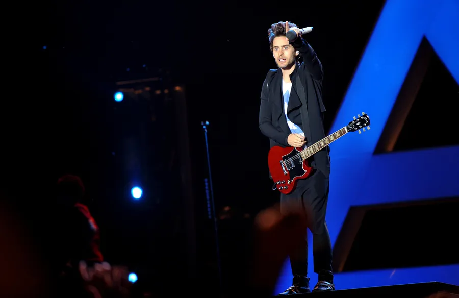 Jared Leto, vokalis 30 Seconds to Mars. ©shutterstock