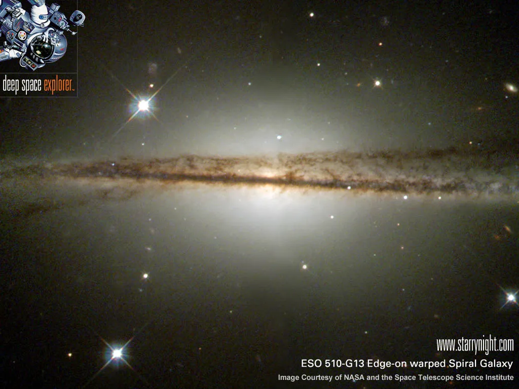Warped Spiral Galaxy