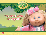 Blonde Cabbage Patch Girl