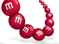 M and M`s - Red