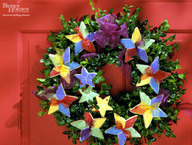 Star Cookie Wreath