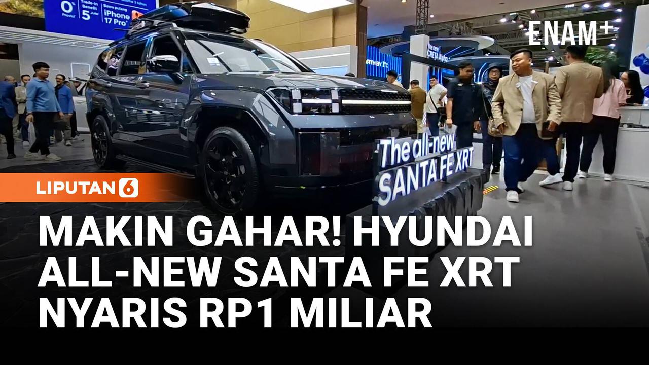Hyundai All-New Santa Fe XRT Meluncur di IIMS 2026, Harganya Nyaris Rp1 Miliar!
