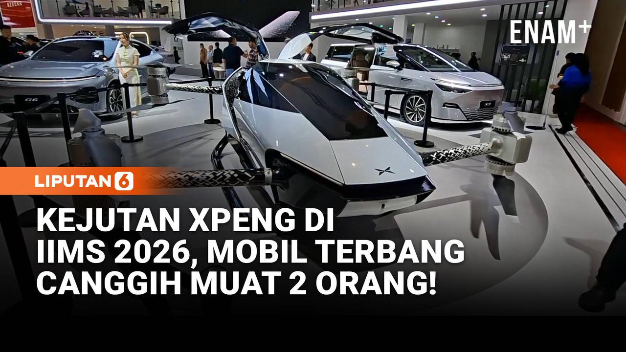 Futuristik! Xpeng Tampilkan Mobil Terbang Canggih di IIMS 2026