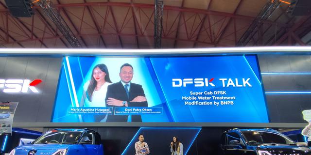 DFSKTALK Bareng BNPB Bahas Peran Super Cab untuk Water Treatment di IIMS 2026
