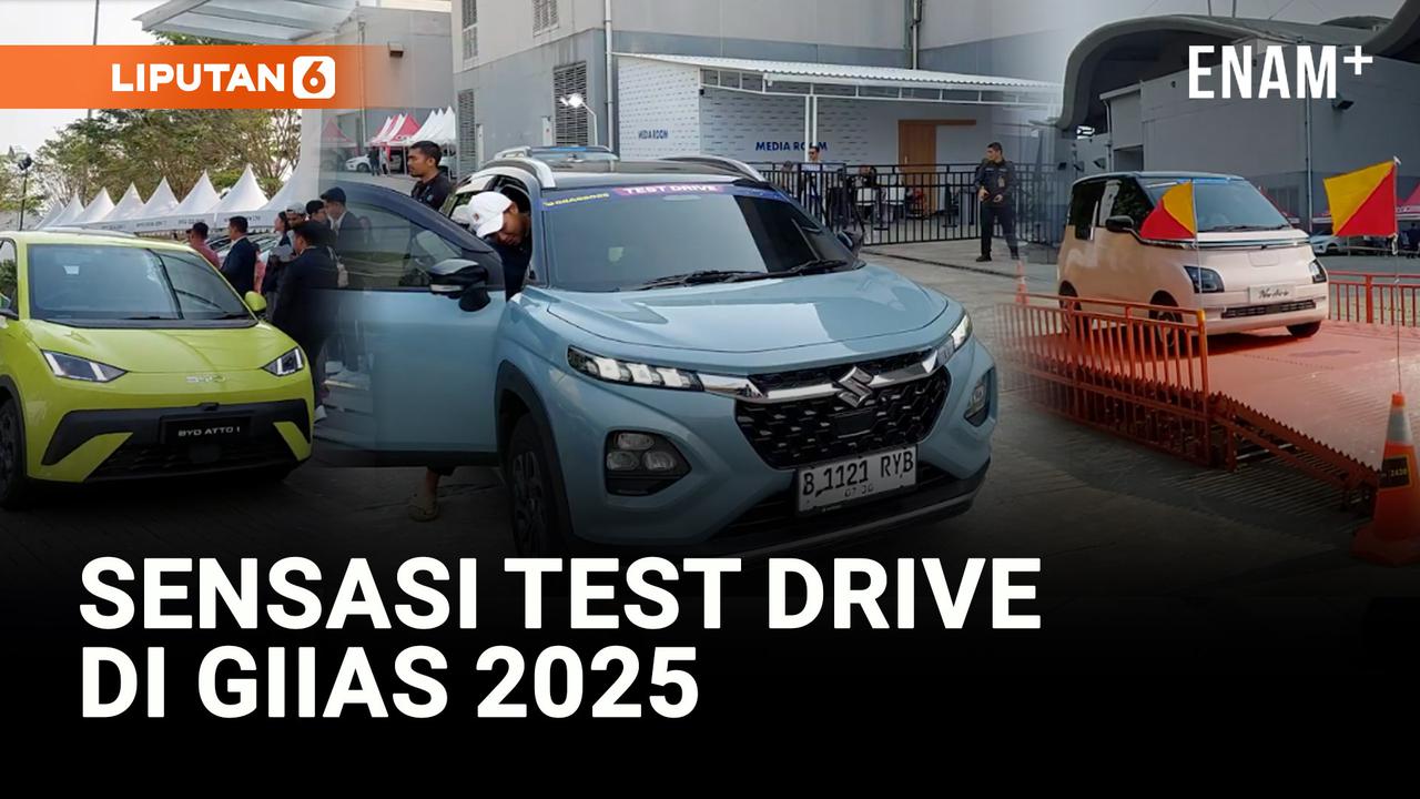 VIDEO: Seru! Sensasi Test Drive dan Test Ride di GIIAS 2025