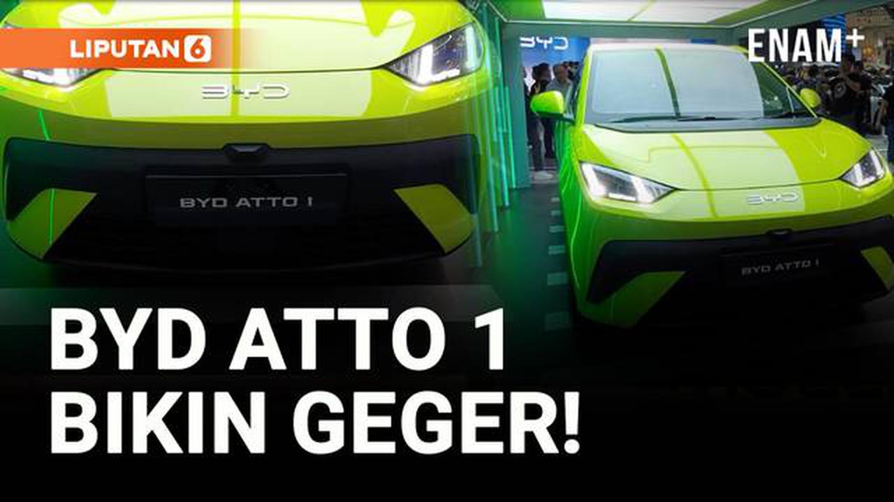 VIDEO: BYD Atto 1 Bikin Geger! Mobil Listrik Rp195 Juta Siap Goyang Segmen LCGC