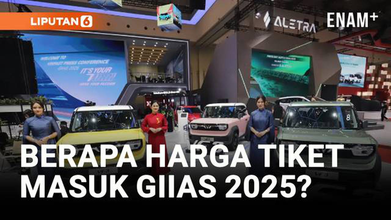 VIDEO: GIIAS 2025 Resmi Dibuka, Harga Tiketnya Berapa?